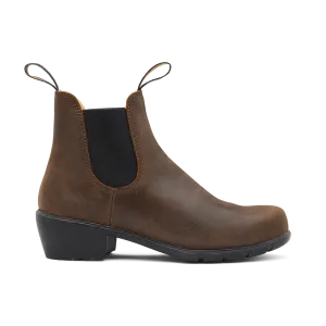 #1673 middle heel womens boots