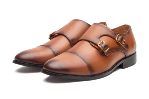 Baldwin Monk Straps - Tan