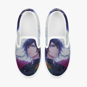 Demon Slayer Giyu Tomioka Kids Slip Ons Anime Shoes