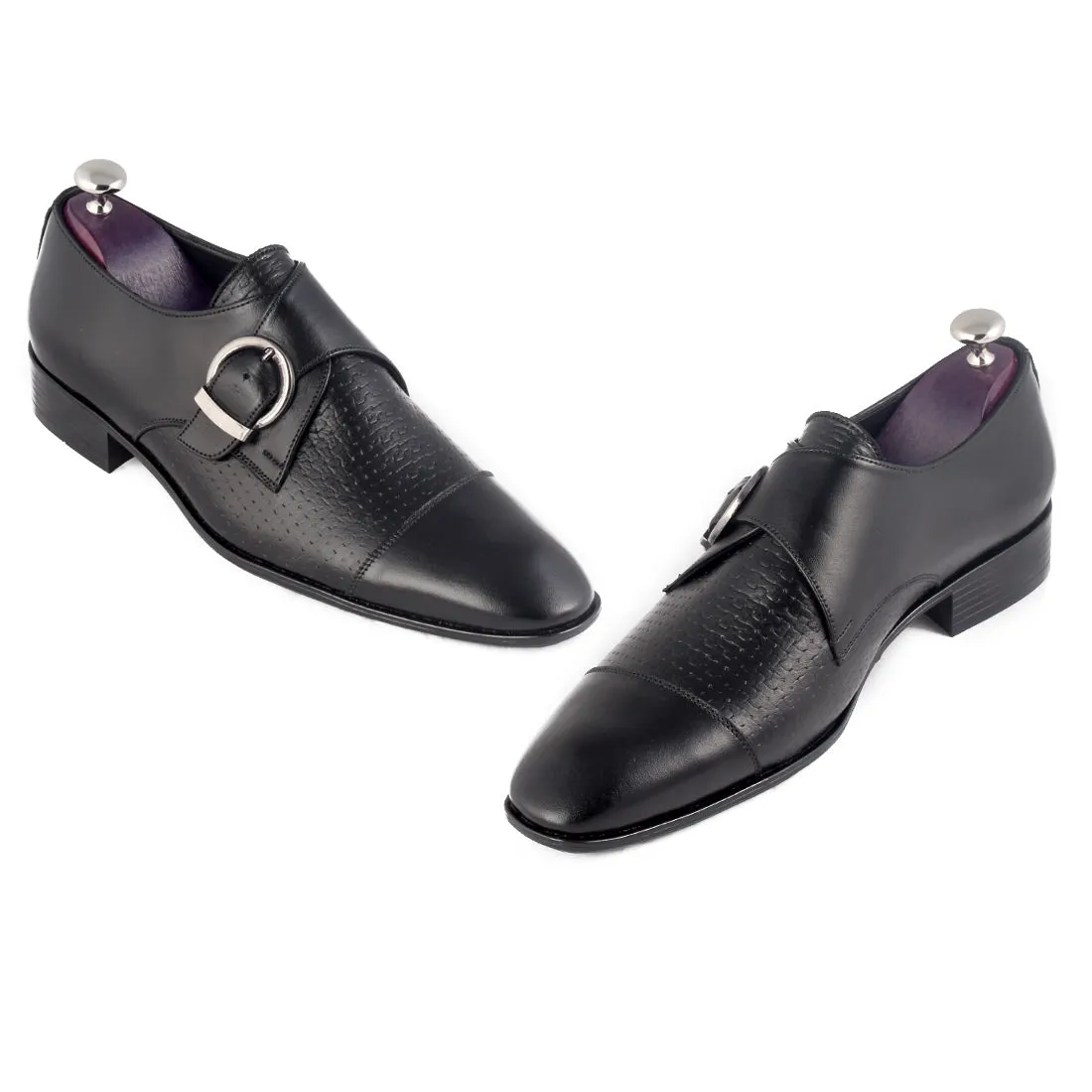 Formal shoes / 100% genuine leather -black -8180