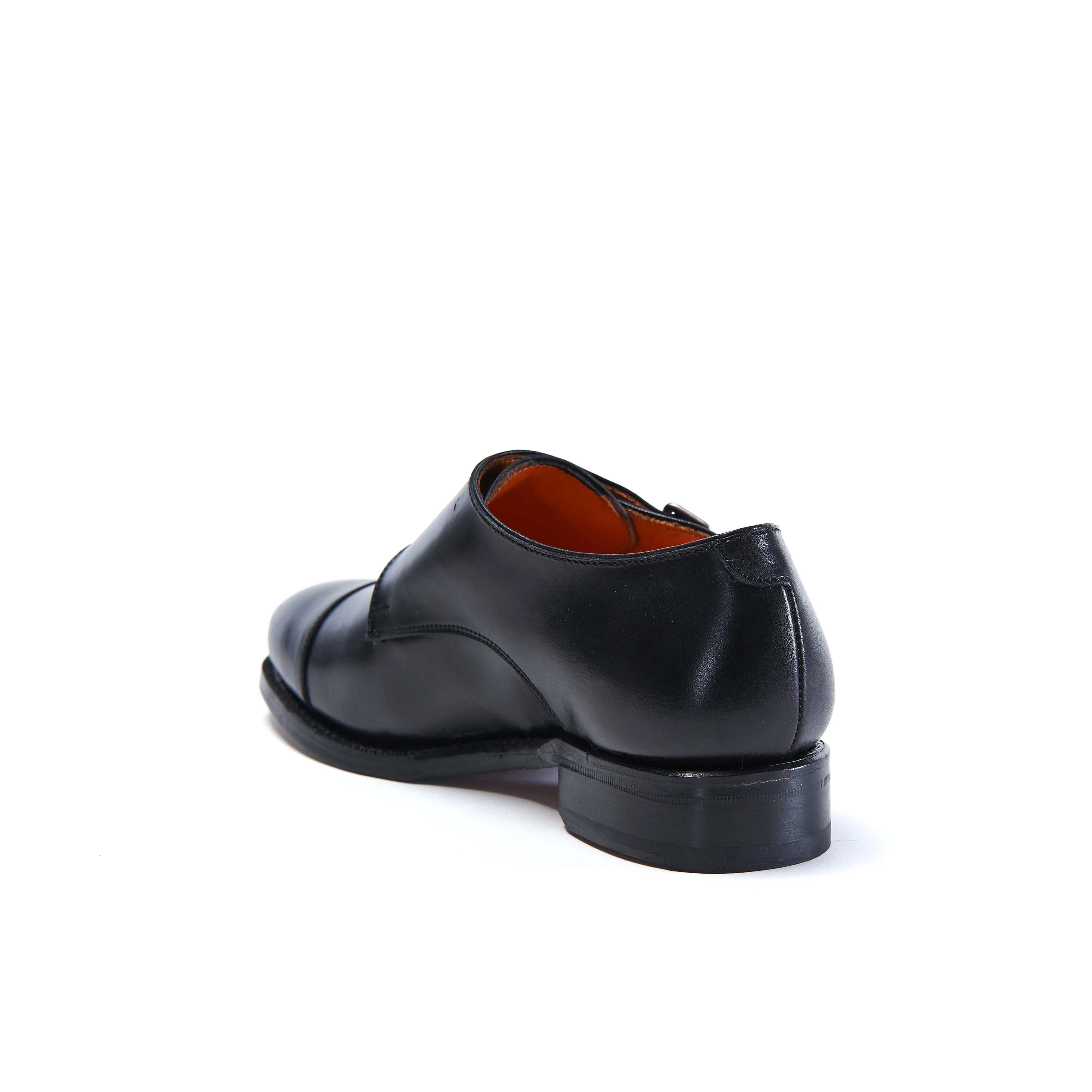 Goodyear straight cap monk strap black