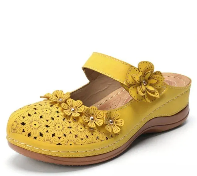 Hnzxzm New Leisure Slipper Women Wedges Heeled Woman Shoes 2024 Summer Sandals Party Platform Wedges Casual Sandals Female