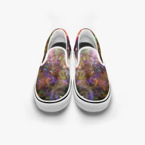 Ilstaag Split-Style Psychedelic Slip-On Shoes