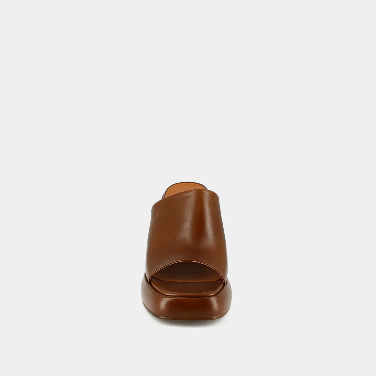 Jonak - Mules Debat Cuir  - Marron