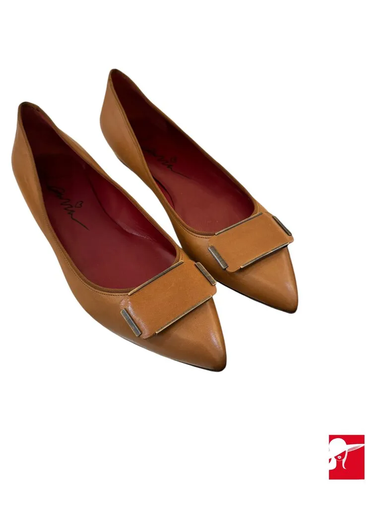 Lanvin Paris pointed flat NEW