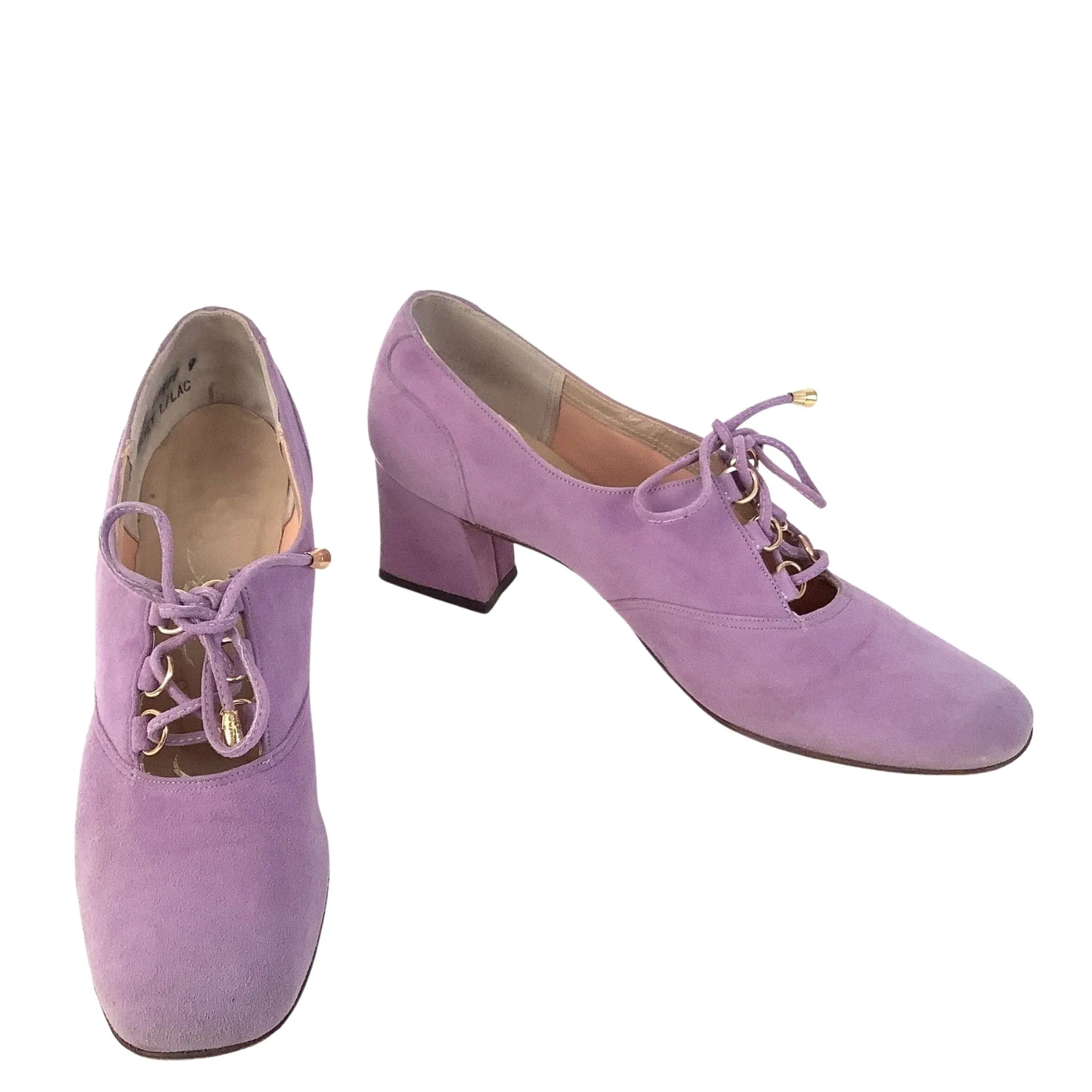 Lilac Oxford Heels