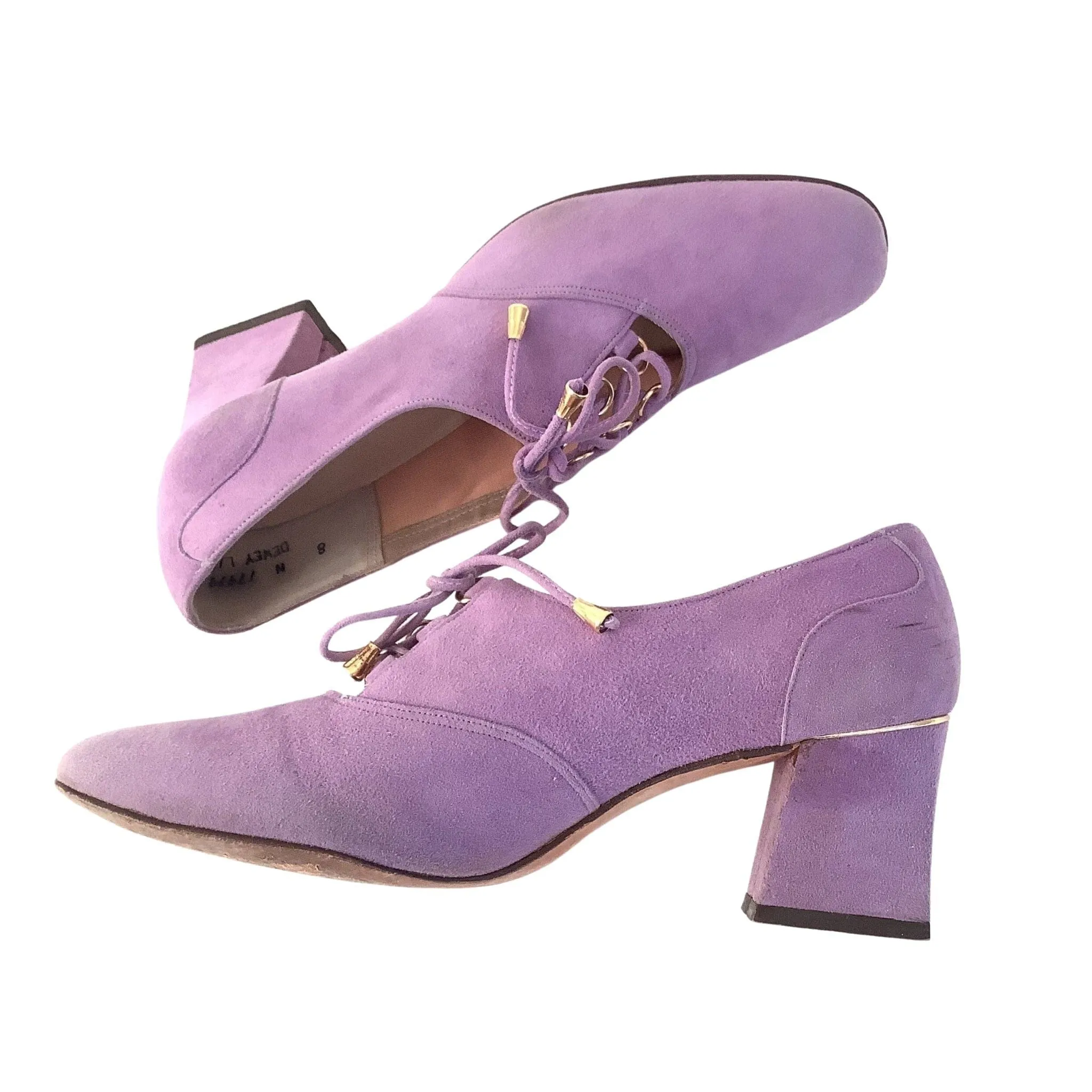 Lilac Oxford Heels