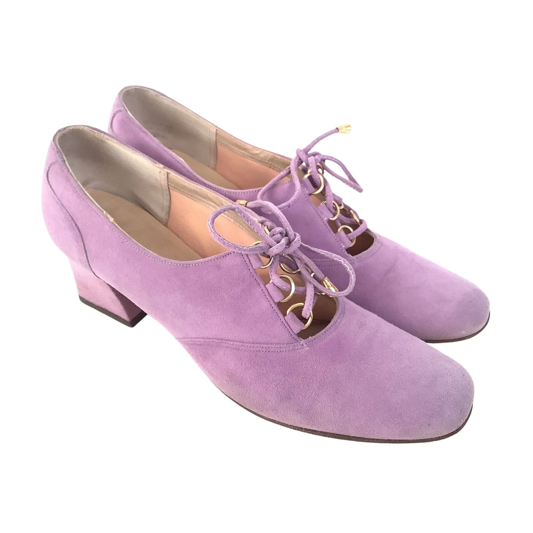Lilac Oxford Heels