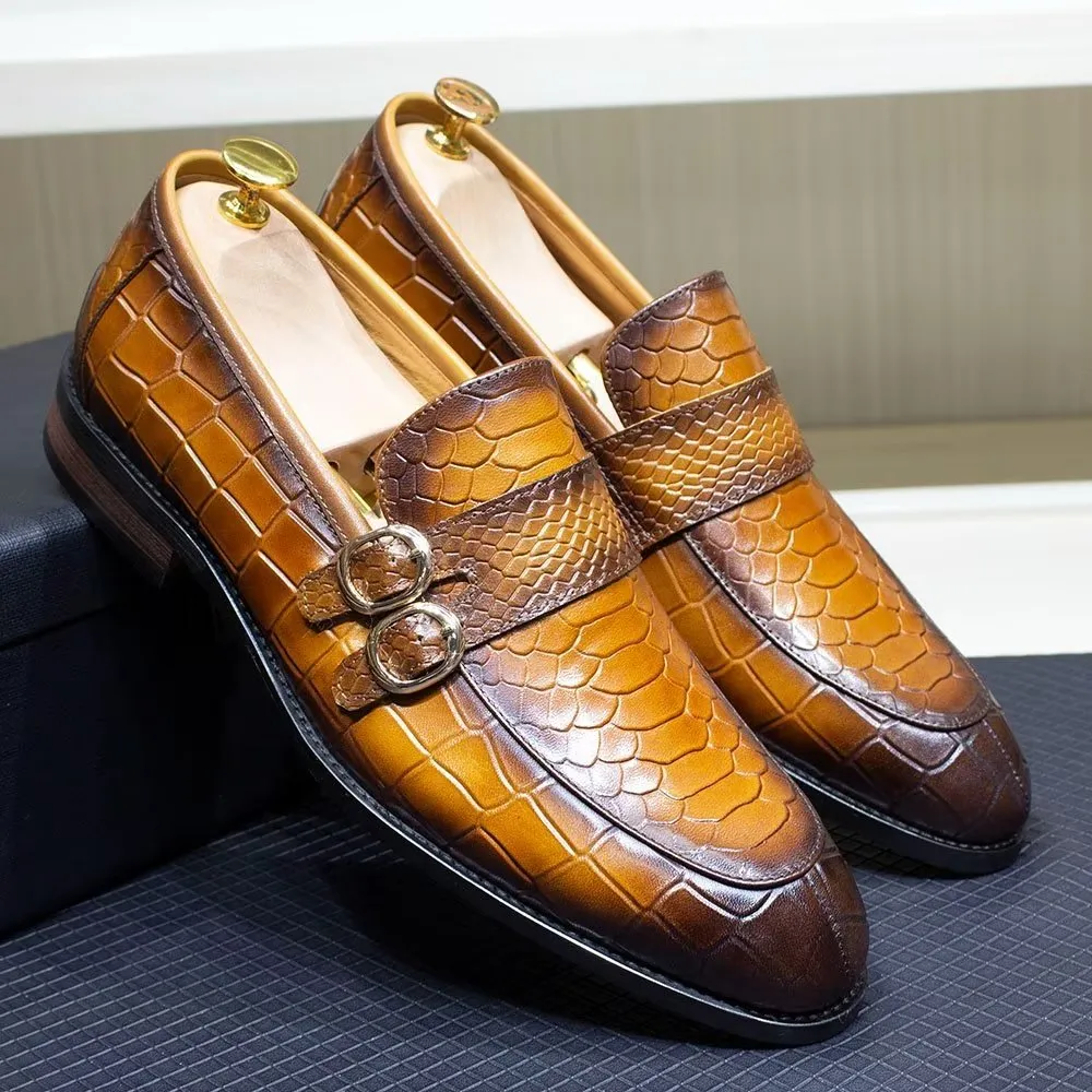 Ostranuxe Croctex Monk Straps