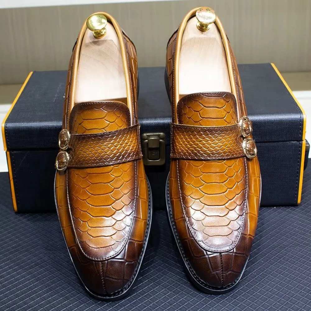 Ostranuxe Croctex Monk Straps