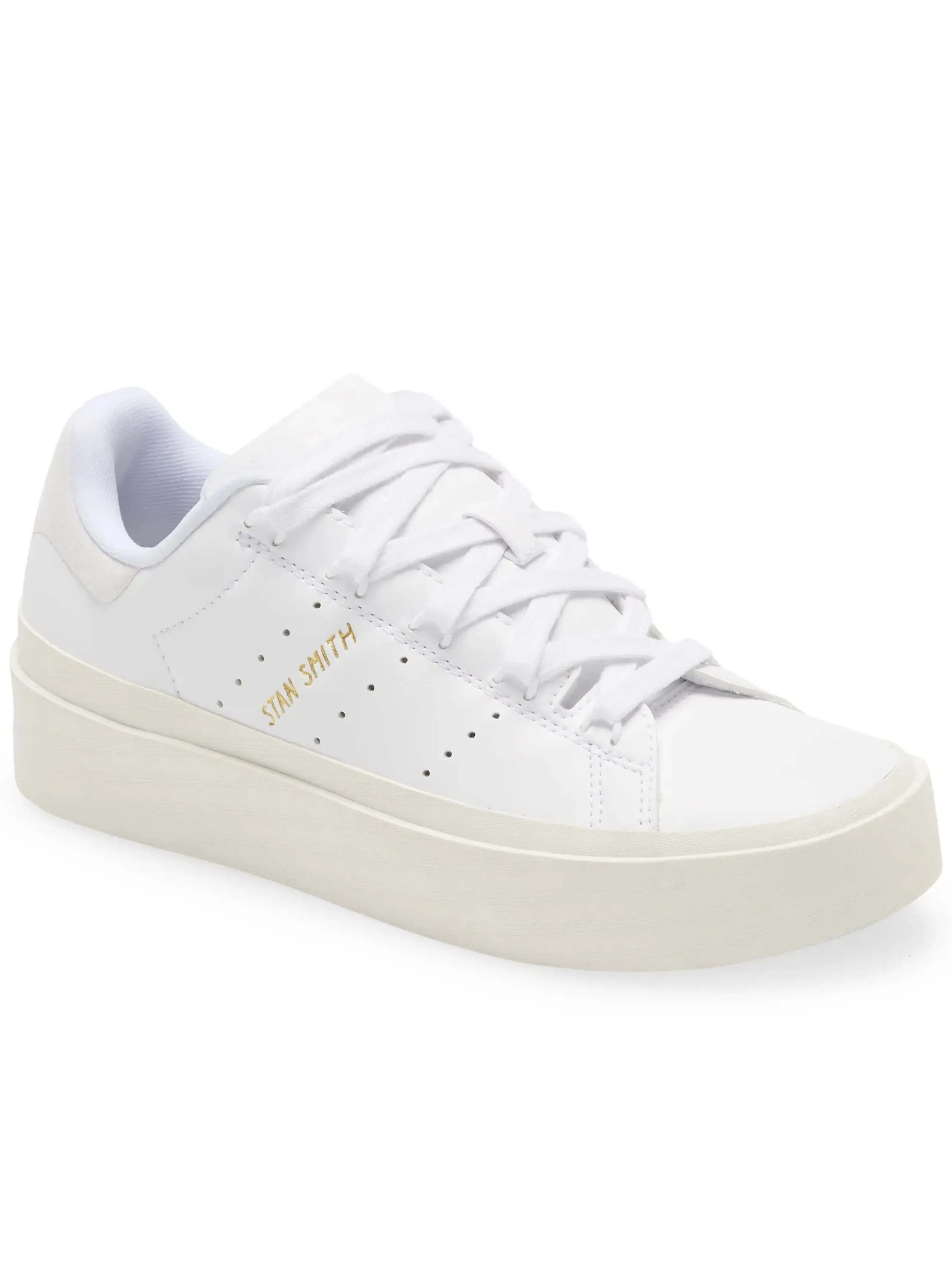 Women's Leather Casual Shoes,White